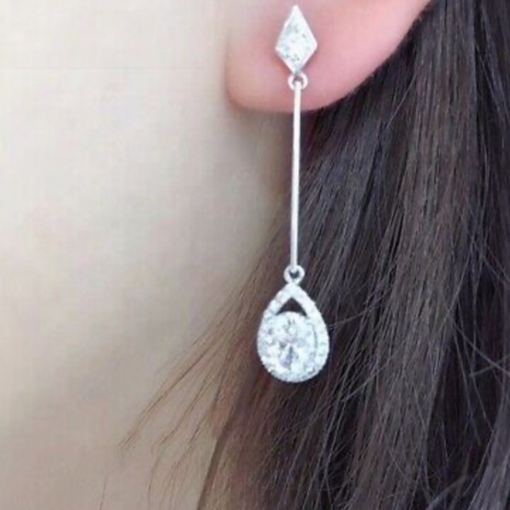 New 925 Sterling silver earrings - Picture 4 of 4